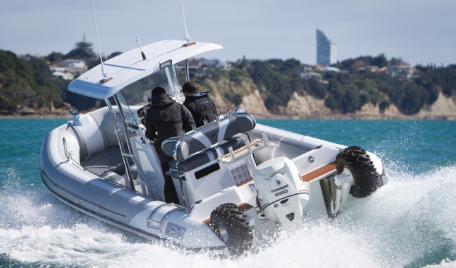 Strata 770 yacht tender by Smuggler Marine - Photo by Gareth Cooke Subzero Group