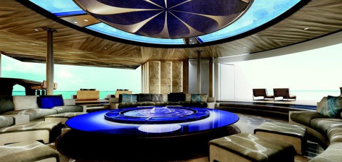 Super yacht Tomorrow project - Beach Lounge