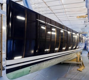 Photos from construction of Swan 115-001 S Yacht by Nautor’s Swan 