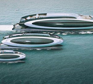 Trio of new Solar Hybrid Multi-Hull Superyachts introduced by Eramotive