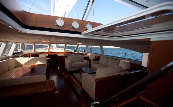 Ti-Coyo Yacht - Saloon - Photo by Dijana Nukic