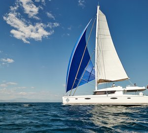 British Virgin Islands Yacht Charter aboard 2014 Victoria 67 Catamaran Yacht LIR