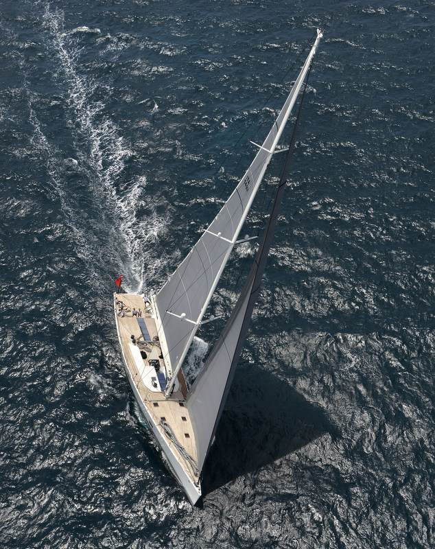 Wally 100 superyacht Indio - Photo Credit to Chris Miller and Doyle Sails NZ