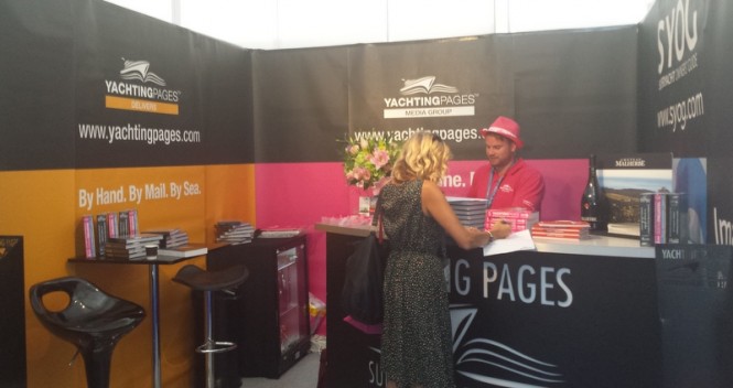 Yachting Pages exhibiting at MYS 2014