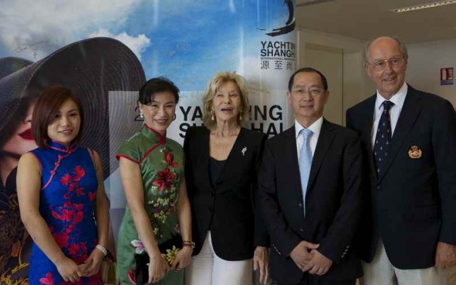 The kick-off press conference of the 2015 YACHTING SHANGHAI THE INTERNATIONAL MARINE EXPO