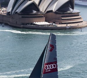 New livery revealed for sailing yacht WILD OATS XI for her 10th Sydney Hobart Yacht Race Campaign