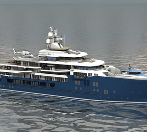 New contract for 116m Expedition Yacht Support Vessel for Kleven