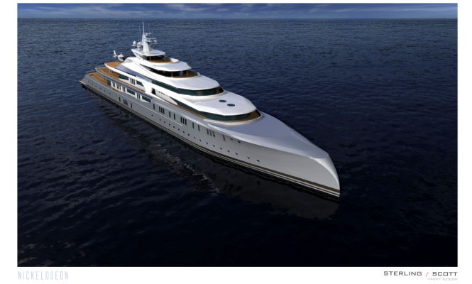 127m superyacht NICKELODEON project