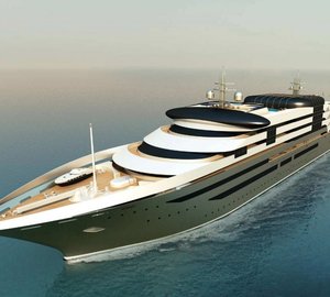 Studio Cichero srl nominated for IY&A Award 2015 with their innovative 163m mega yacht concept