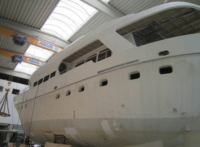 26m De Vries Lentsch new build yacht