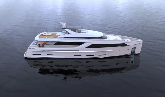 30m Nick Mezas motor yacht concept