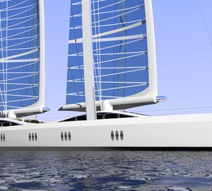 Further development of 57m superyacht Green Jet project by Erik Sifrer from Mides Design 