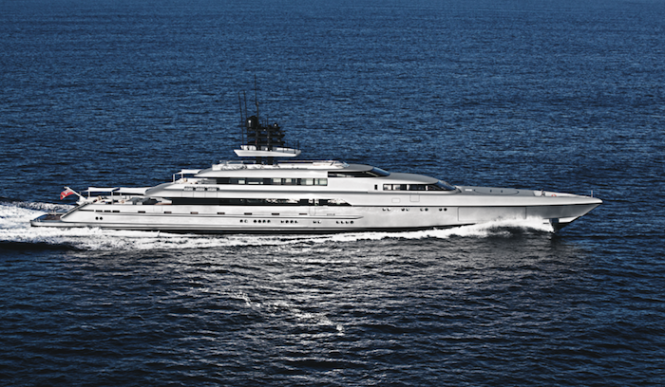 77m mega yacht SILVER FAST by SILVERYACHTS - Image credit to Klaus Jordan