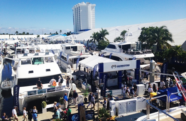A very successful FLIBS 2014 for Horizon Yachts