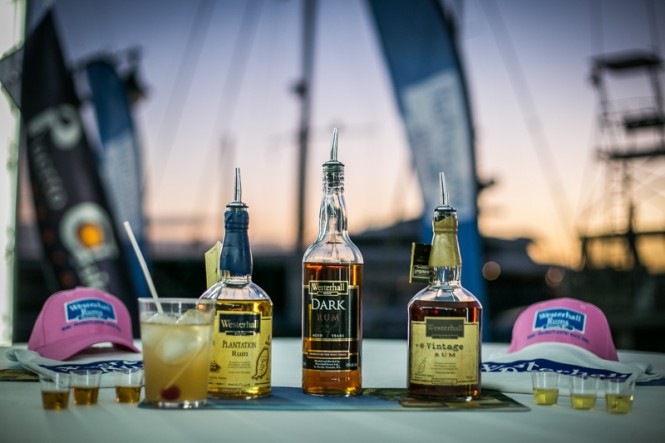 Competitors in the RORC Transatlantic Race enjoyed rum sampling at the Westerhall Rums rum party in Lanzarote, Canary Islands - Image by RORC James Mitchell