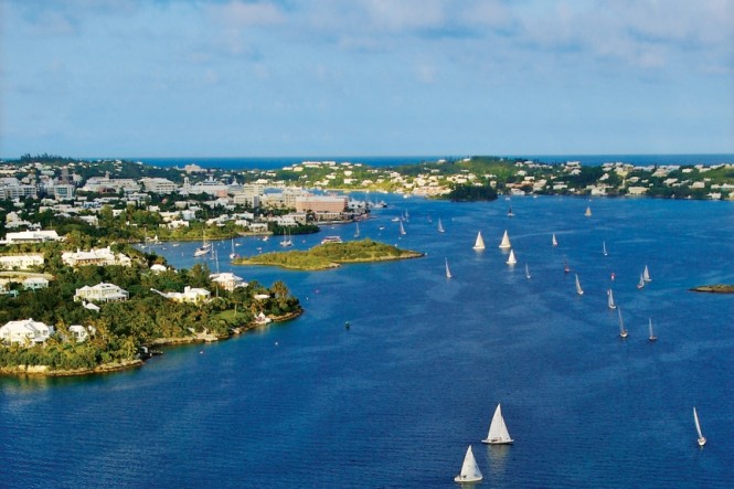 Enjoying perfect sailing conditions Bermuda. Photo credit to Bermuda Tourism