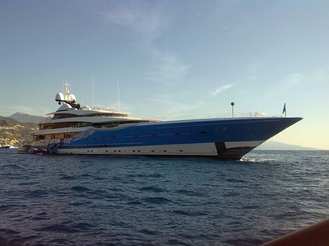 Feadship superyacht Madame Gu at 2014 MYS - Photo by CharterWorld.com