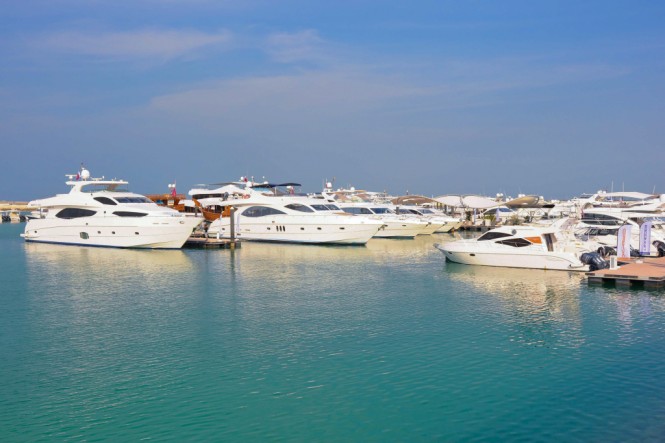 Gulf Craft’s showcased the largest fleet of yachts and boats at the Qatar International Boat Show