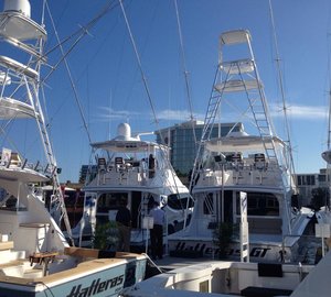 Strong sales for Hatteras Yachts at FLIBS 2014