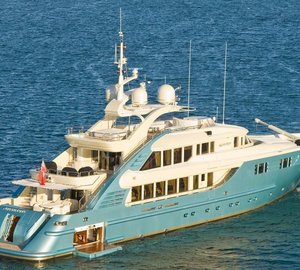 Videoworks participates in refit of ISA 470 motor yacht AQUAMARINA