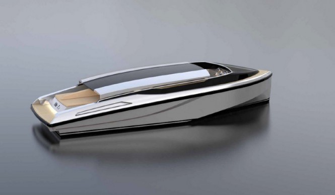 KITE 7.2 yacht tender - upview KITE 7.2 yacht tender - upview