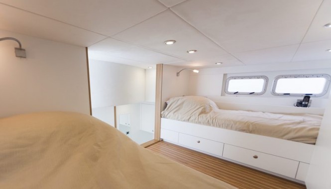 Libertas Yacht - Crew Cabin