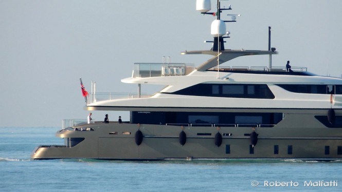 Luxury motor yacht Trident - Photo by Roberto Malfatti