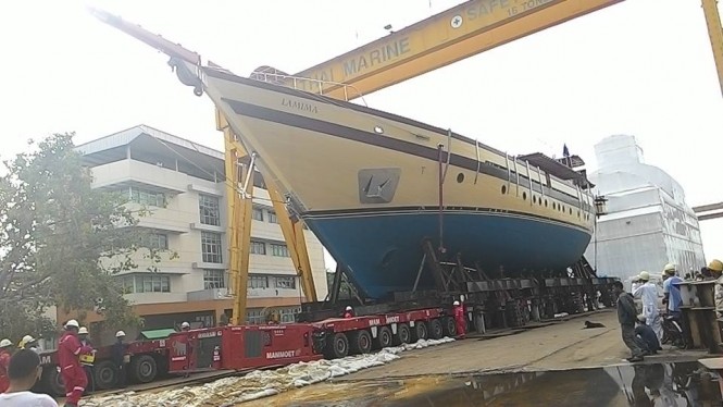 Luxury sailing yacht LAMIMA - Image credit to Italthai Marine Limited Luxury sailing yacht LAMIMA - Image credit to Italthai Marine Limited