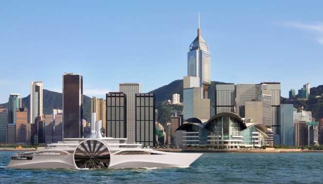 Luxury superyacht MISSISSIPPI concept by Vasily Klyukin 