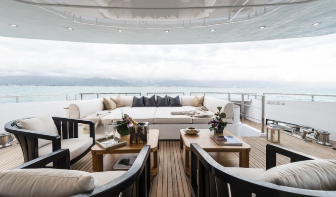 Luxury yacht Flying Dragon - Exterior - Image credit to AB Photodesign