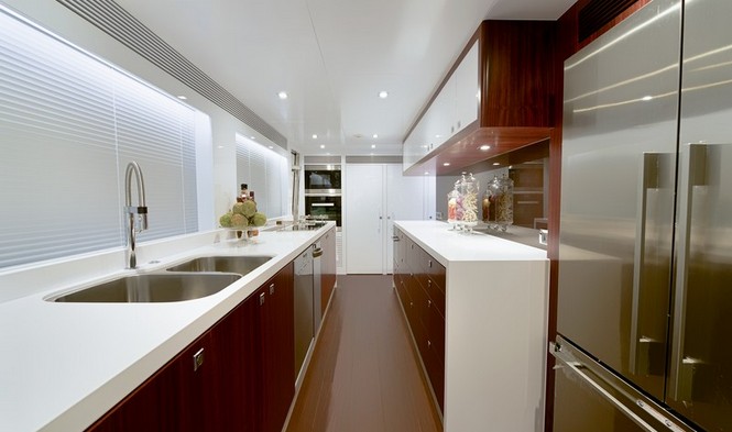 Luxury yacht Paradise - Galley