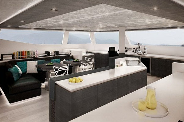 Luxury yacht Sunreef 74 - Interior