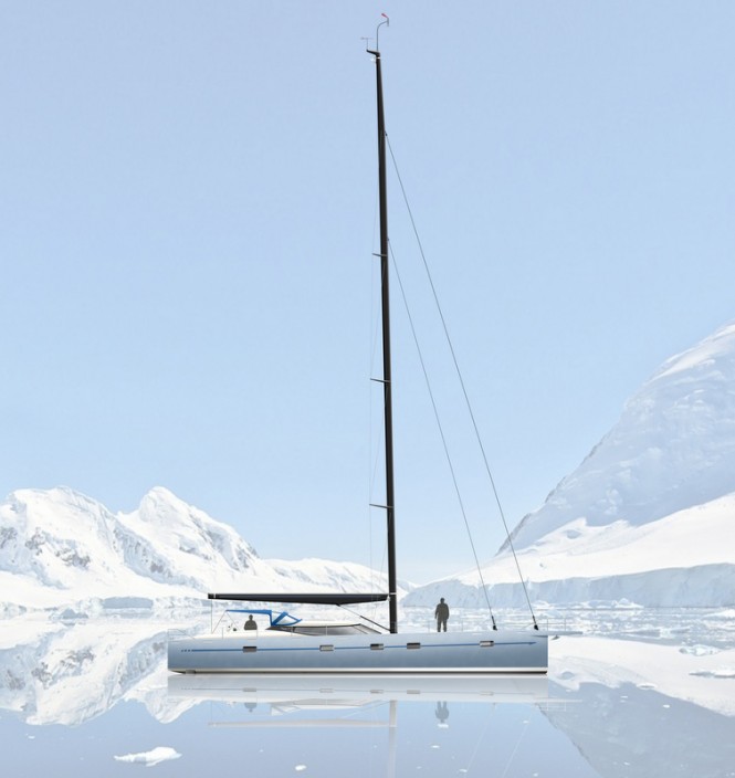 Luxury yacht Voyager 72 - Antarctica Landscape