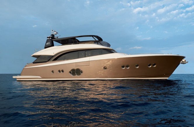 MCY86 superyacht Never Say Never