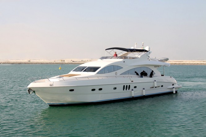 Majesty 101, largest superyacht on display at the Qatar International Boat Show