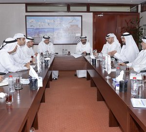 Meeting of DMCA and its strategic partners to review developments in Dubai’s maritime sector