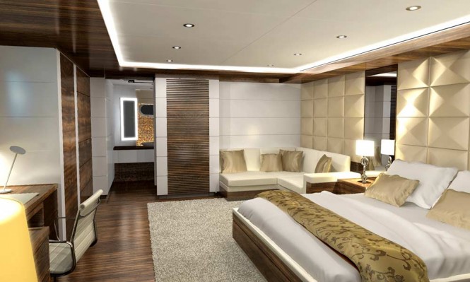 Nassima superyacht - Cabin