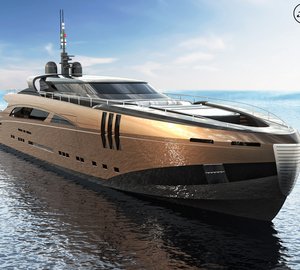 New 50m modern classic motor yacht THE BELAFONTE design by Federico Fiorentino