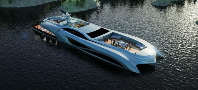 New Xhibitionist Event Super Yacht concept by NEDSHIPGROUP