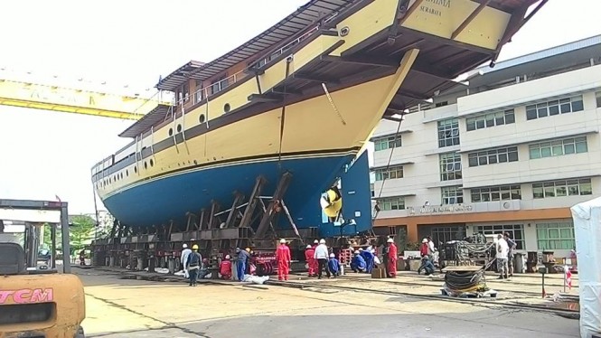 Phinisi Yacht LAMIMA - Image credit to Italthai Marine Limited Phinisi Yacht LAMIMA - Image credit to Italthai Marine Limited