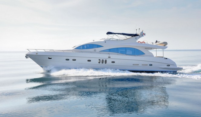Pre-owned motor yacht Majesty 88 available for sale