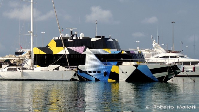 Rizzardi 118 Custom super yacht QUILTY - Photo by Roberto Malfatti