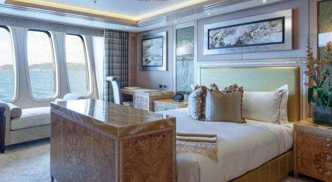 Solandge Yacht - VIP Suite - Photo by Klaus Jordan