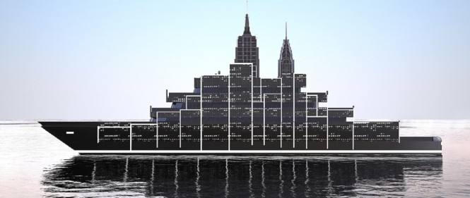 Superyacht Manhattan concept