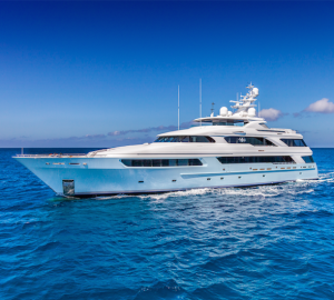 50m (164’) charter Yacht VICTORIA DEL MAR available for Caribbean and Bahamas yacht holidays