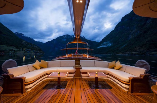 Wisp superyacht - Exterior - Photo by Cory Silken