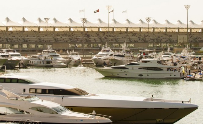 Yas Marina during Abu Dhabi Race Weekend
