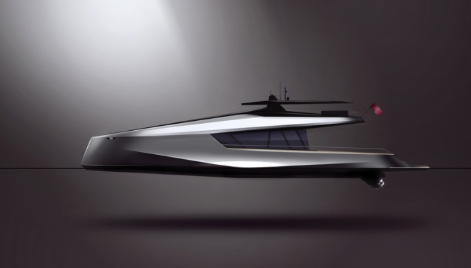 115' JFA and Peugeot Design Lab Yacht Design