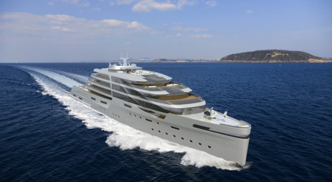 140m IPI140 yacht concept