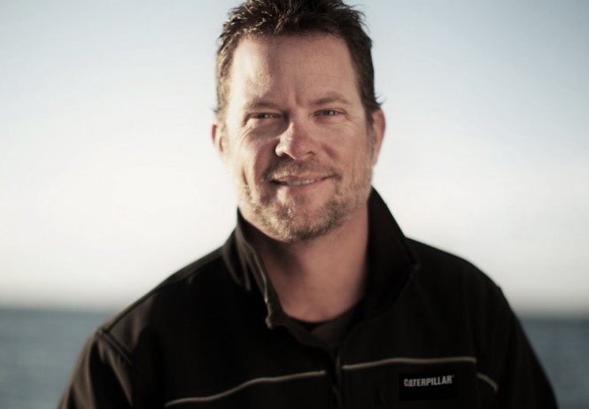 Chris Fischer has led 20 global expeditions aboard his research vessel OCEARCH to advance science and education while unlocking the many mysteries surrounding the life history of white sharks and other giants of the ocean. (photo credit OCEARCH/R. Snow) 
